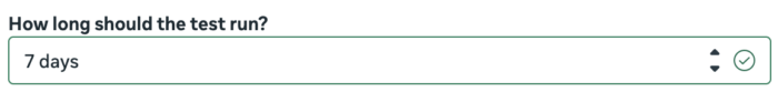 Creative Testing Feature